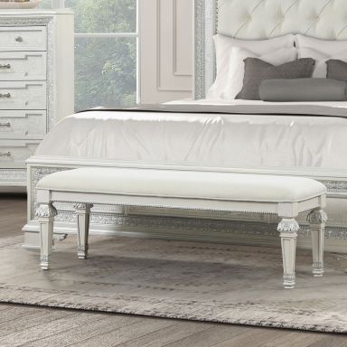 Bench, Creamy White