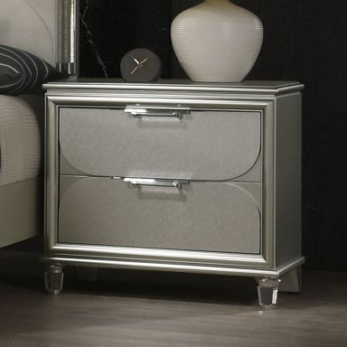Nightstand, Silver