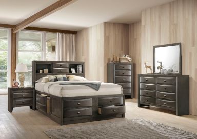 5 Pc. Queen Bedroom Set w/ Chest