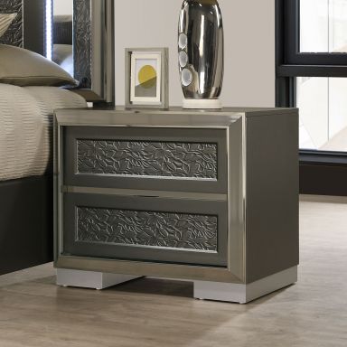 Nightstand, Dark Gray