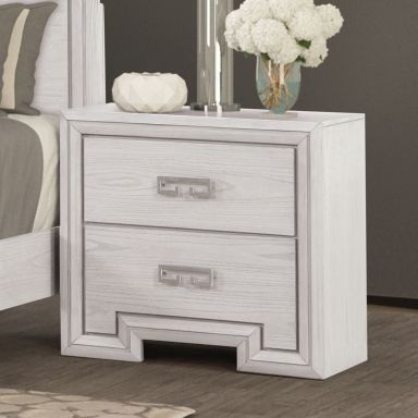 Nightstand, Rustic White