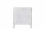 Nightstand w/2 Drawers, White
