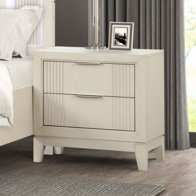 Nightstand, Antique White