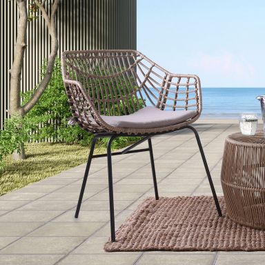 Patio Chair (2/CTN), Natural