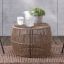 3 Pc. Patio Conversation Set, Natural