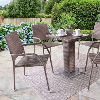 Square Table, Natural