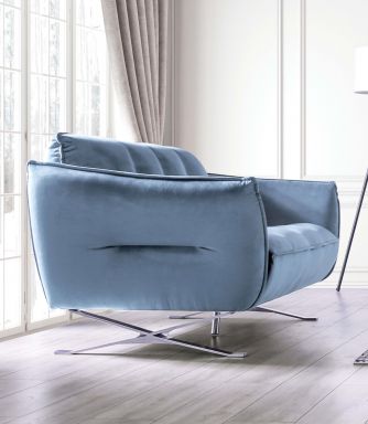 Loveseat, Light Blue