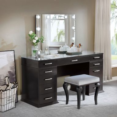 Vanity Set, Gray