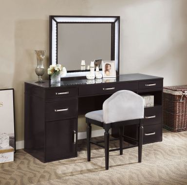 Vanity Set, Gray