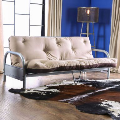 Futon Mattress, Khaki/Brown