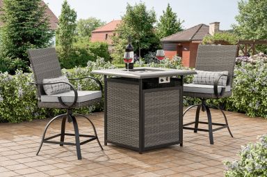 3 Pc. Fire Pit Counter Ht. Set