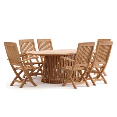 7 Pc. Dining Table Set