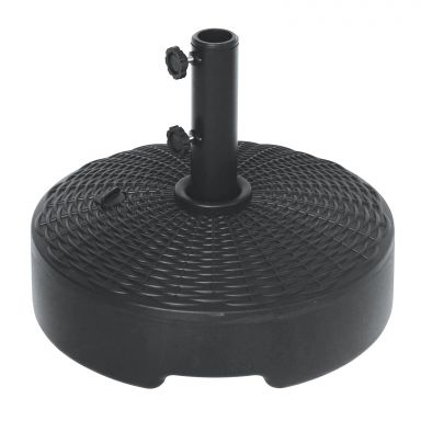 Round Umbrella Base, Black