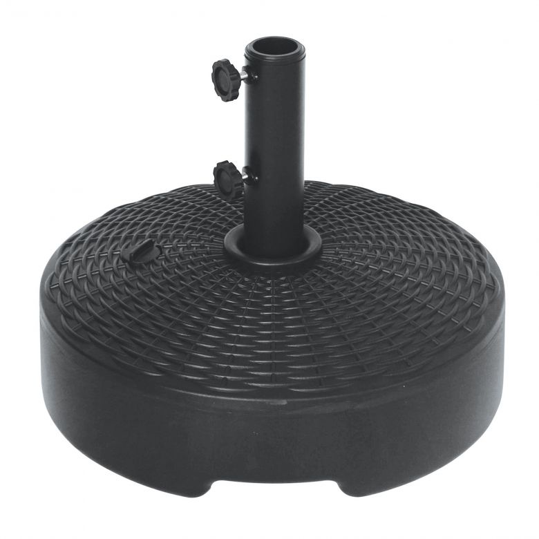 Round Umbrella Base, Black