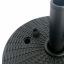 Round Umbrella Base, Black