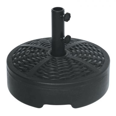 Round Umbrella Base, Black