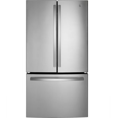 GE ENERGY STAR 27.0 Cu. Ft. Fingerprint Res. French-Door Refrigerator