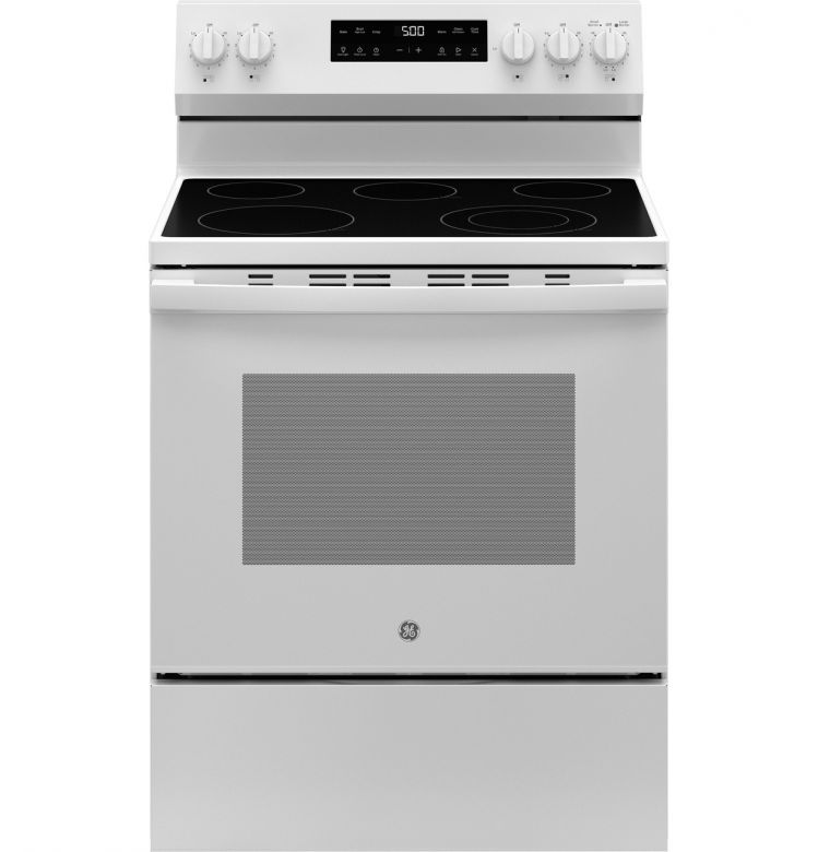 GE 30" Free-Standing Electric Range w/ Crisp Mode