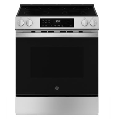 GE 30" Slide-In Electric Range w/ Crisp Mode