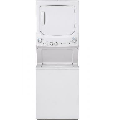 GE Unitized Spacemaker 3.8 cu. ft. cap Washer w/ SS Basket & 5.9 cu. ft. cap Electric Dryer