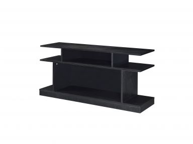 Sollix 47"L Rectangular Accent Table (Black Finish)