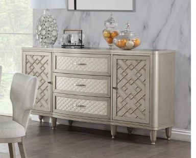 Kasa 56"L Server (Champagne Finish)
