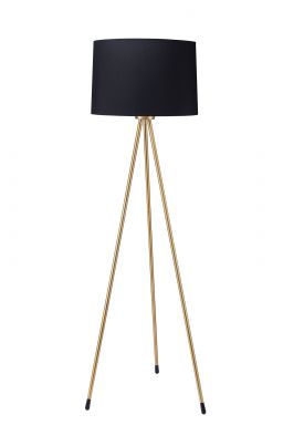 Floor Lamp, Black/Gold