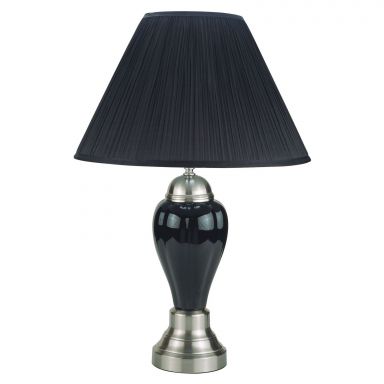 Table Lamp, Black (6/CTN)