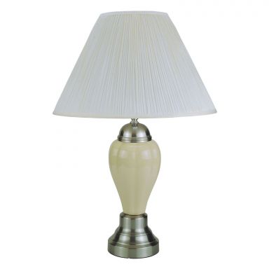 Table Lamp, Ivory (6/CTN)