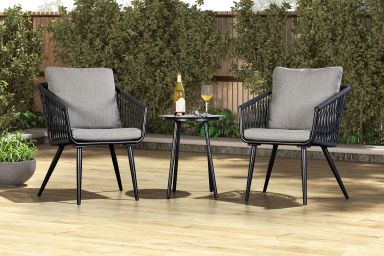 3 Pc. Conversation Set, Light Gray