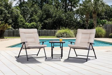 3 Pc. Conversation Set, Beige