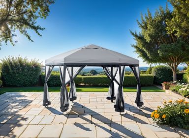 HXZ Pop Up Gazebo, Gray