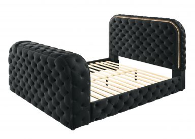 (Black Upholstery Velvet)