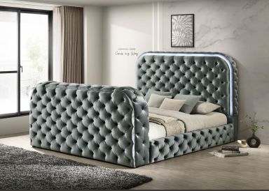 (Gray Upholstery Velvet)