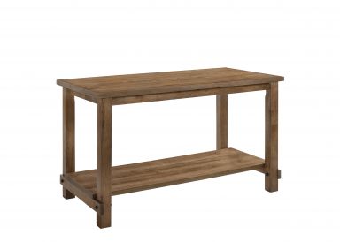 Martha II 60"L Rectangular Counter Height Table (Weathered Oak)