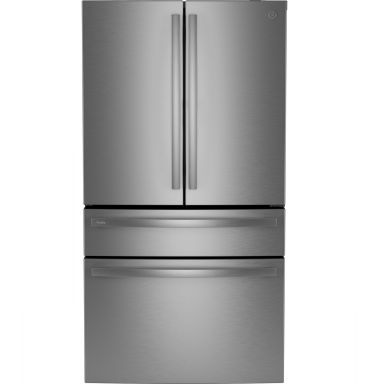 GE Profile Series ENERGY STAR 29 Cu. Ft. Smart Fingerprint Res. 4-Door French-Door Refrigerator