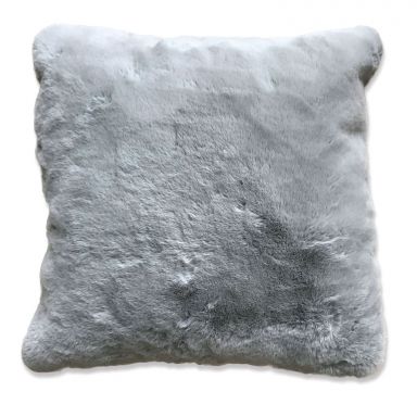 20" X 20" Pillow, Silver