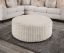 Ottoman, Cream/Tan