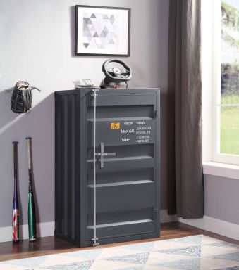 Cargo 28"L 1 Door Storage Chest (Gunmetal)