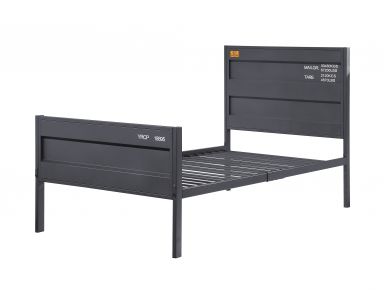 Cargo  Teenager Twin Bed (Gunmetal)