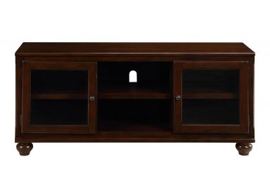 Dita 58"L Rectangular TV Stand (Walnut)