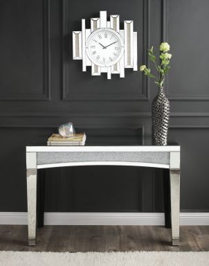 Ornat Glam Wall Clock (Faux Square Diamonds)