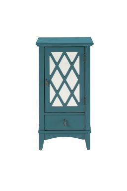 Ceara Rectangular Accent Table (Teal)
