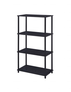 Nypho 24"L Bookshelf (Black Finish)