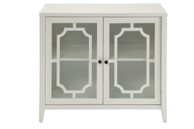 Ceara Rectangular Console Table (White)