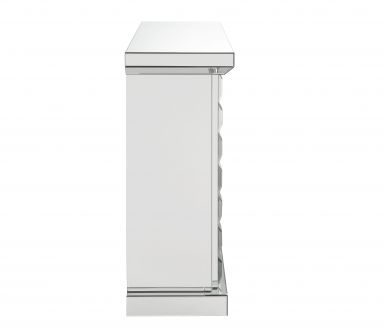 Dominic Glam Fireplace (Mirrored)