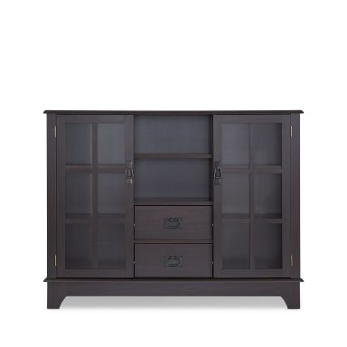 Dubbs Rectangular Console Table (Espresso)