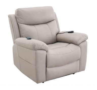 (Light Gray Polished Microfiber)