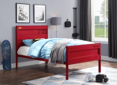 Cargo  Teenager Twin Bed (Red)