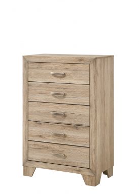 Miquell 32"L 5 Drawers Chest (Natural)